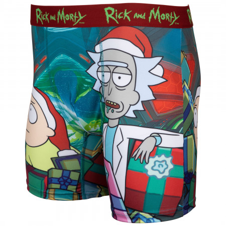 Rick and Morty Christmas Present Overload Boxer Briefs